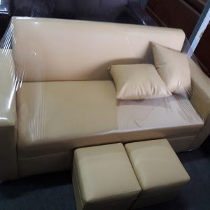 Sofa văng giá rẻ cỡ nhỏ mầu kem
