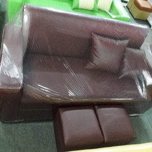 Sofa văng nhỏ giá rẻ mầu nâu đậm