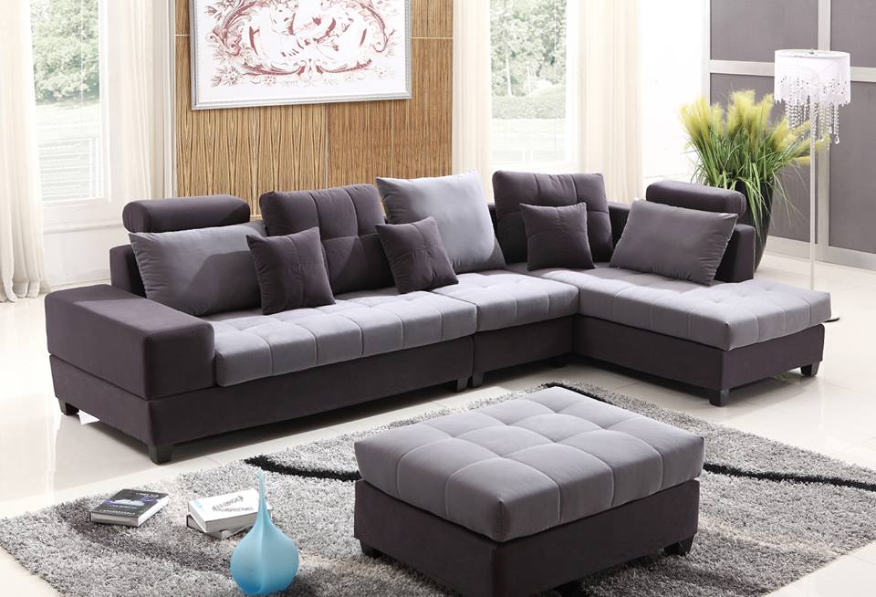 Hình ảnh bộ sofa đẹp giá rẻ Hà Nội cho căn phòng khách có không gian rộng