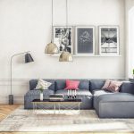 Hình ảnh cho mẫu sofa phòng khách nhỏ giá rẻ với thiết kế hiện đại dạng chữ L