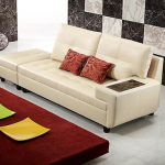 Hình ảnh cho mẫu sofa phòng khách nhỏ với dạng văng mini hiện đại