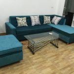 Hình ảnh cho mẫu sofa nhỏ cho phòng khách nhỏ với thiết kế dạng góc chữ L