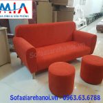 Hình ảnh cho mẫu ghế sofa văng nỉ đẹp Hà Nội với thiết kế hiện đại