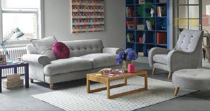 Hình ảnh cho mẫu sofa nhỏ xinh đẹp cho không gian phòng khách gia đình