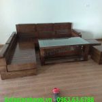 Hình ảnh bộ bàn ghế sofa gỗ phòng khách đẹp được cung cấp bởi Nội thất AmiA