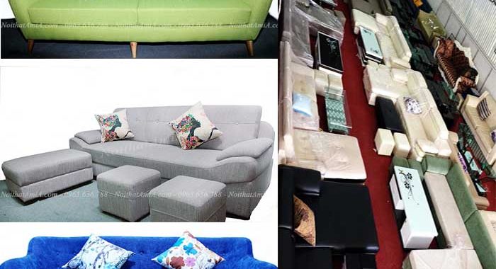 Hình ảnh 3 kiểu ghế sofa văng nỉ đẹp đang được yêu thích và ưa chuộng nhất hiện nay!