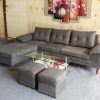 Hình ảnh Bộ sản phẩm ghế sofa nỉ đẹp chụp tại Tổng kho Nội thất AmiA
