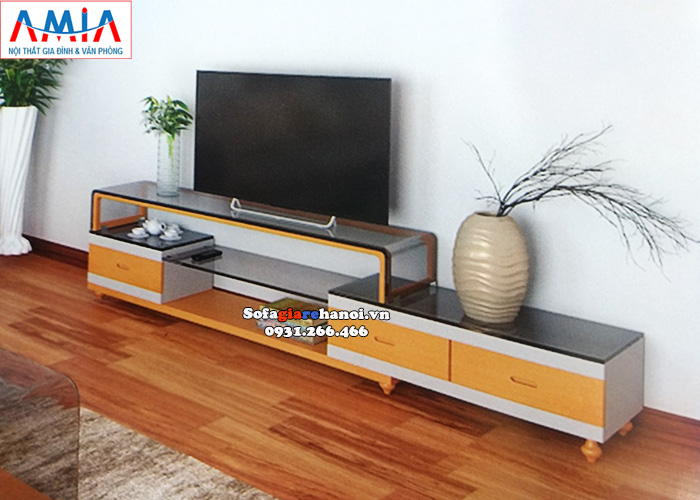 Hình ảnh Mẫu kệ tivi đẹp cho phòng khách hiện đại tại Hà Nội