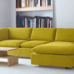 Hình ảnh mẫu sofa góc nỉ giá rẻ Hà Nội với thiết kế hiện đại cùng gam màu năng động, trẻ trung