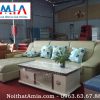 Hình ảnh mẫu bàn trà sofa mặt kính khung gỗ nhập khẩu cao cấp
