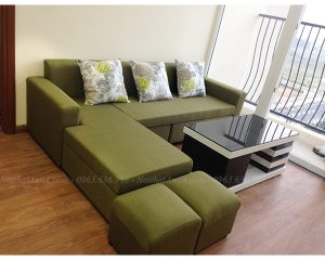 Hình ảnh đại diện cho mẫu ghế sofa đẹp nỉ chữ L AmiA SFN110