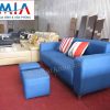 Hình ảnh cho mẫu ghế sofa văng nỉ đẹp 2 chỗ AmiA SFN104 đẹp hiện đại