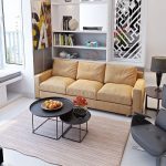 Hình ảnh cho mẫu ghế sofa văng đẹp trong không gian căn phòng khách hiện đại