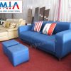 Hình ảnh cho bộ sản phẩm sofa văng nỉ đẹp với thiết kế 2 chỗ ngồi tiện lợi AmiA SFN104