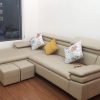 Hình ảnh Giới thiệu mẫu sofa da chữ L đẹp hiện đại trong phòng khách