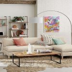 Hình ảnh cho mẫu sofa nỉ góc chữ L đẹp thật bền bỉ và chất lượng