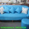 Hình ảnh bộ ghế sofa văng nỉ 1m8 AmiA SFN135 là sự lựa chọn hoàn hảo cho phòng khách nhỏ