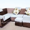 Hình ảnh Ghế sofa nỉ góc đẹp cho căn phòng khách đẹp gia đình