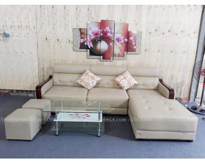 Hình ảnh đại diện cho mẫu ghế sofa da chữ L