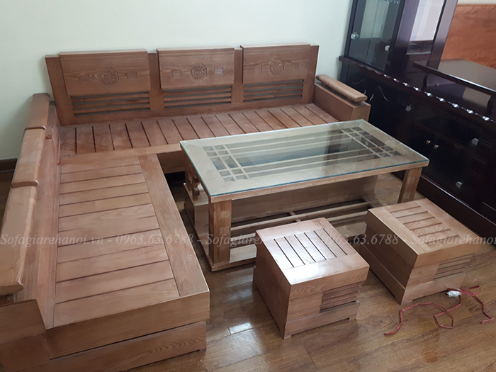 Hình ảnh mẫu ghế sofa gỗ đẹp hiện đại và sang trọng cho phòng khách gia đình bạn