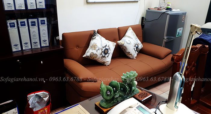 Hình ảnh mẫu ghế sofa nhỏ đẹp làm theo yêu cầu khi về nhà khách hàng