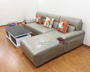 Hình ảnh Sofa da phòng khách nhập khẩu Hàn Quốc đẹp sang trọng