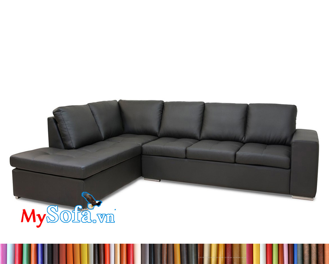 Ghế sofa da dạng góc chữ L