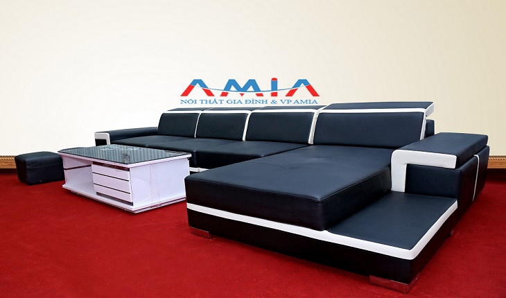 Hình ảnh cho mẫu sofa da cao cấp tại Nội thất AmiA