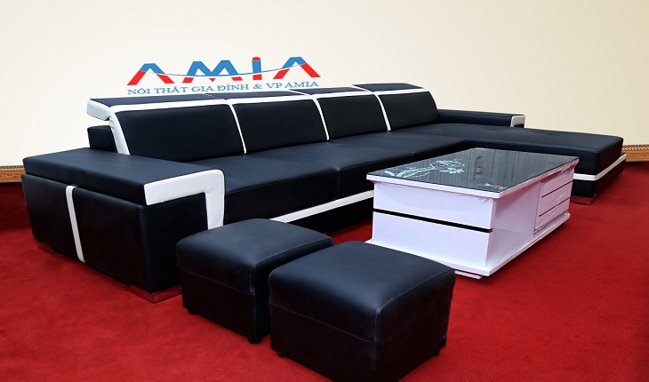 Hình ảnh cho mẫu sofa da cao cấp tại Nội thất AmiA