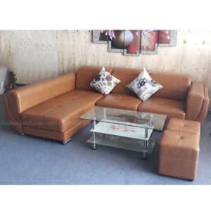 Hình ảnh đại diện mẫu sofa da đẹp chữ L chụp tại AmiA