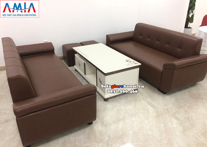 Hình ảnh Bàn trà sofa gỗ kính cao cấp cho phòng làm việc hiện đại, sang trọng