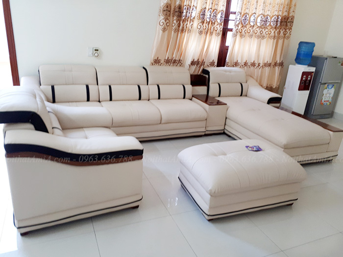 Hình ảnh Bộ ghế sofa đẹp sang trọng trong phòng khách gia đình