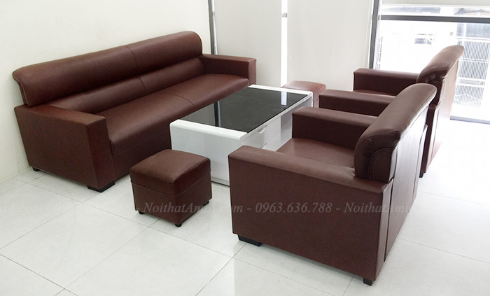 Hình ảnh Bộ ghế sofa phòng làm việc đẹp hiện đại và sang trọng