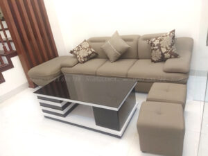 Hình ảnh Bộ ghế sofa văng đẹp bài trí trong phòng khách gia đình