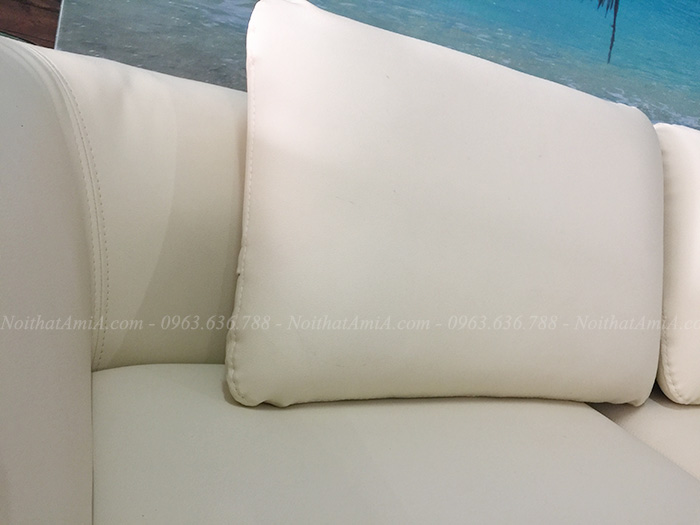 Hình ảnh Ghế sofa da chữ L đẹp hiện đại với hình ảnh chi tiết tại Nội thất AmiA