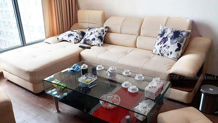 Hình ảnh Ghế sofa da đẹp cho căn phòng khách đẹp gia đình