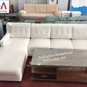 Hình ảnh Ghế sofa da đẹp cho phòng khách gia đình hiện đại