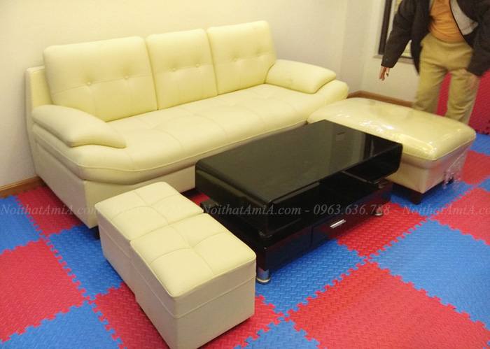 Hình ảnh Ghế sofa đẹp dang văng 3 chỗ hiện đại và sang trọng