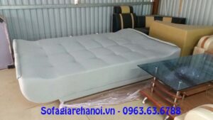 Hình ảnh mẫu ghế sofa giường đẹp hiện đại khi được duỗi ra