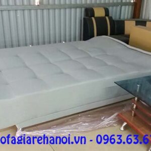 Hình ảnh mẫu ghế sofa giường đẹp hiện đại khi được duỗi ra