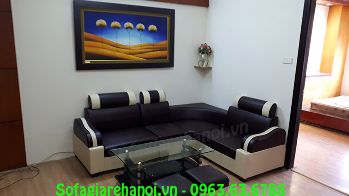 Hình ảnh mẫu ghế sofa giá rẻ bài trí trong phòng khách nhà ch