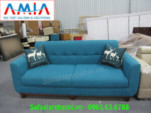 Hình ảnh bộ ghế sofa mini đẹp hiện đại với thiết kế dạng ghế sofa văng nỉ