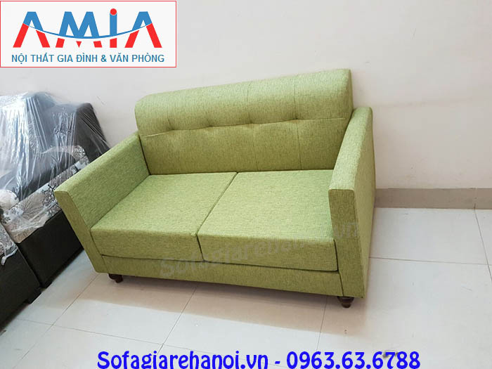 Hình ảnh sofa mini đep hiện đại với gam màu xanh độc đáo