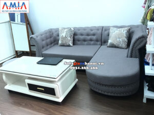 Hình ảnh sofa nỉ cho phòng khách nhỏ xinh xắn