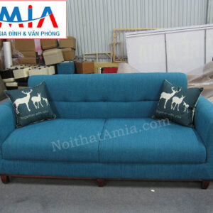 Hình ảnh cho ghế sofa nỉ dạng văng đẹp hiện đại cho không gian phòng khách hiện đại