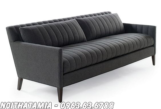 Hình ảnh Ghế sofa spa đẹp hiện đại với thiết kế kẻ viền mới lạ, độc đáo