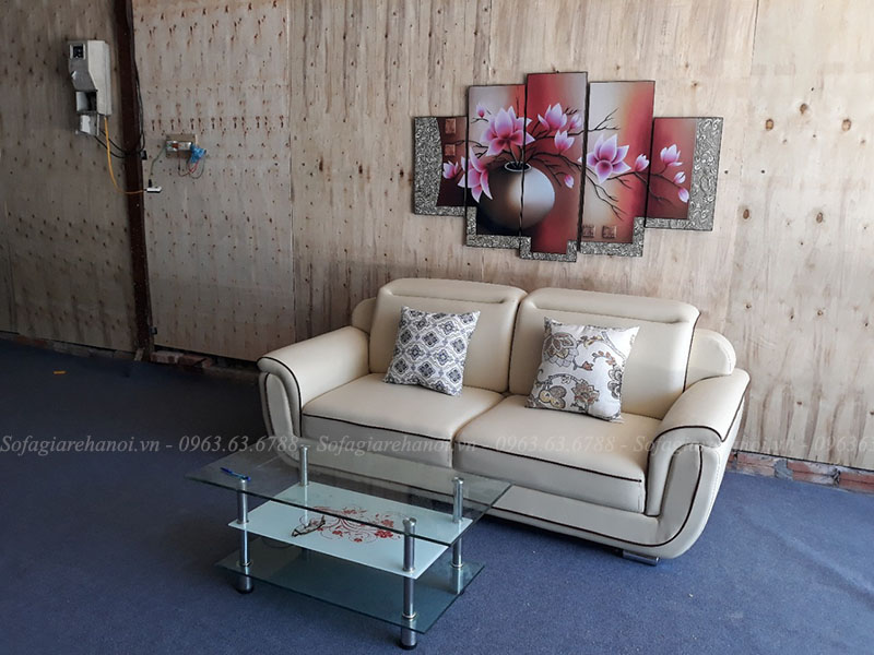 Hình ảnh Bộ ghế sofa đẹp dạng văng cho không gian nhỏ xinh