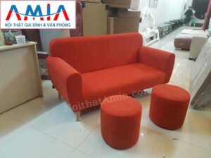 Hình ảnh cho mẫu ghế sofa văng nỉ nhung đẹp hiện đại