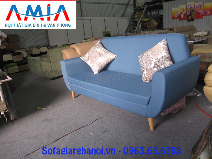 Hình ảnh cho mẫu sofa văng đẹp màu xanh ấn tượng cho không gian căn phòng khách đẹp gia đình