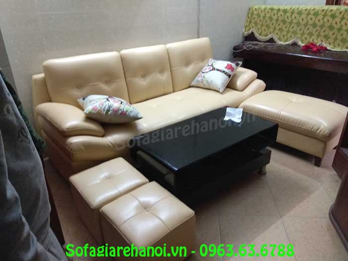 Hình ảnh mẫu ghế sofa văng đẹp khi được bài trí trong phòng khách gia đình